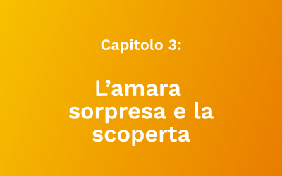 Capitolo 3: L’amara sorpresa e la scoperta